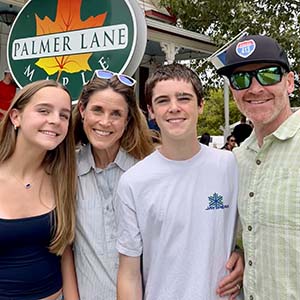 Dan Phelan and family