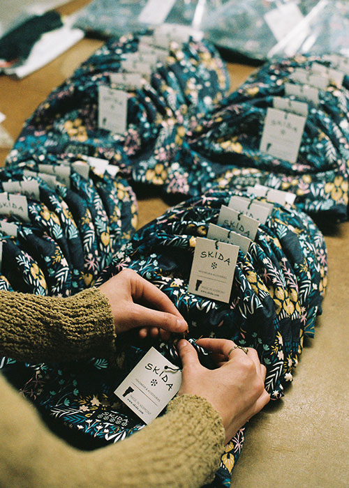 Photo: Skida products are proudly made in Vermont. Photos courtesy of Skida.