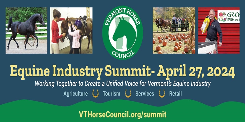 6th Equine Industry Summit, Vermont