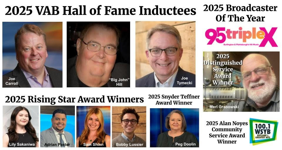 VAB to induct Joe Carroll, John Hill and Joe Tymecki into VAB Hall of Fame