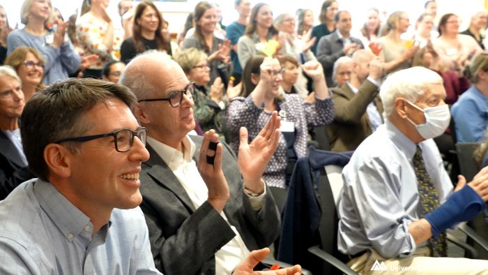 UVMMC held a watch party in Burlington. 