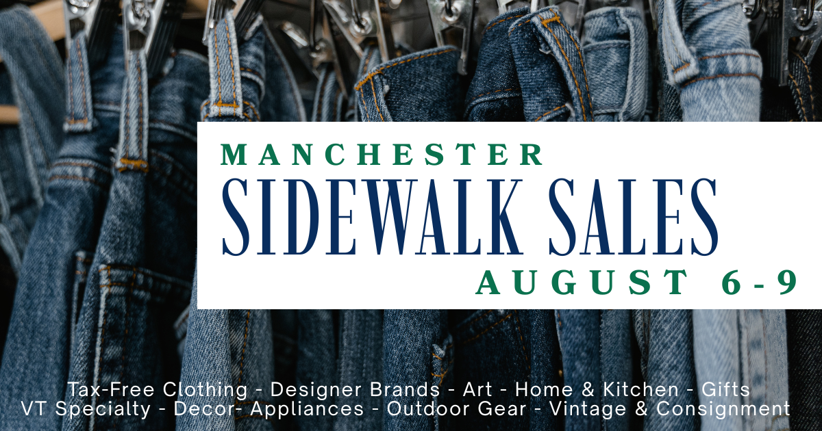 Manchester's Annual Sidewalk Sales return August 6–9 with shopping, savings & fun