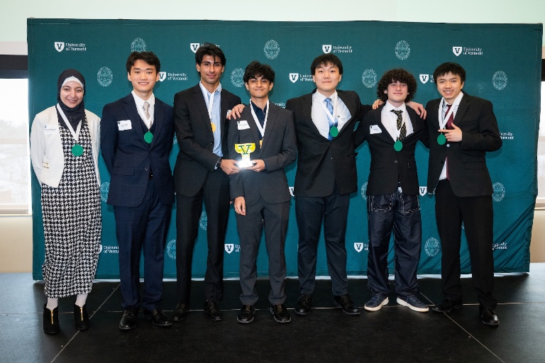 Teen entrepreneurs win full tuition scholarships to UVM in 2026 Vermont Pitch Challenge