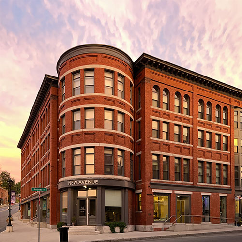 Photo: New Avenue Building, St. Johnsbury. Photo courtesy St. Johnsbury.