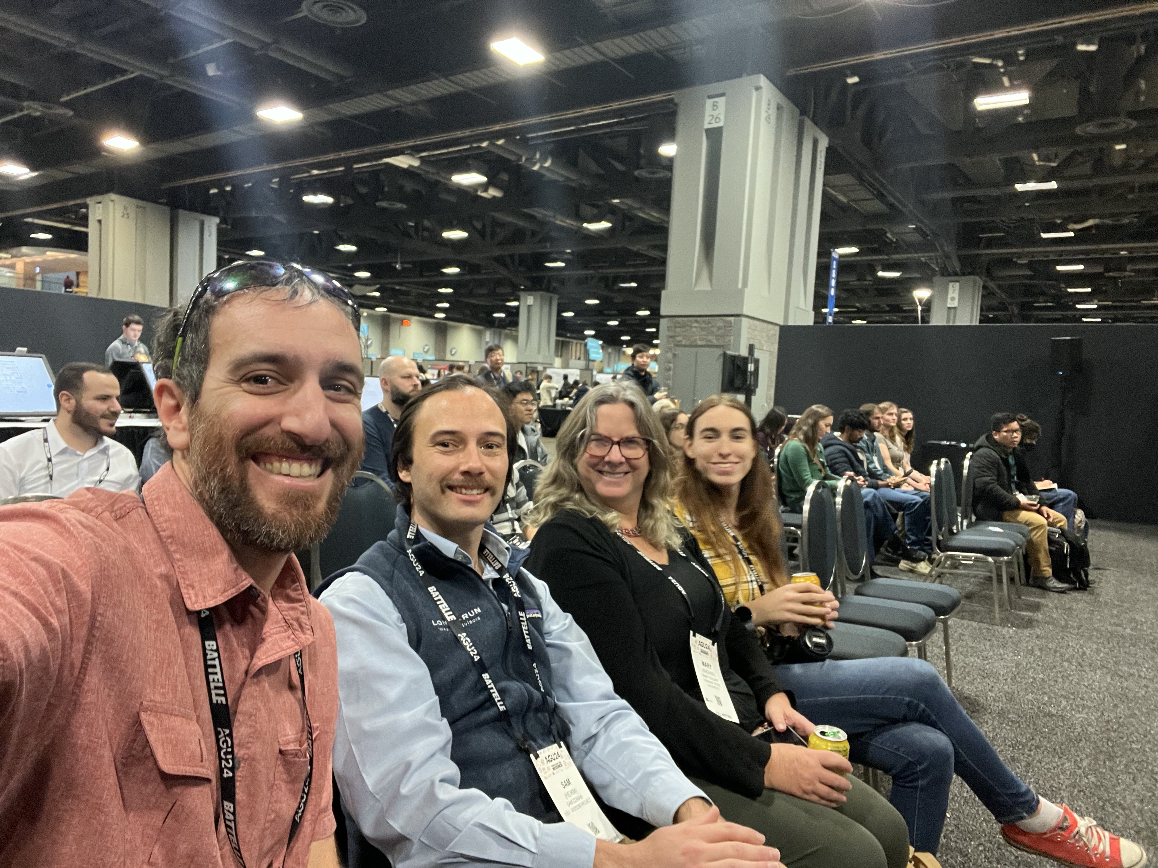 Vermont State University students shine at National Earth and Space Science annual meeting