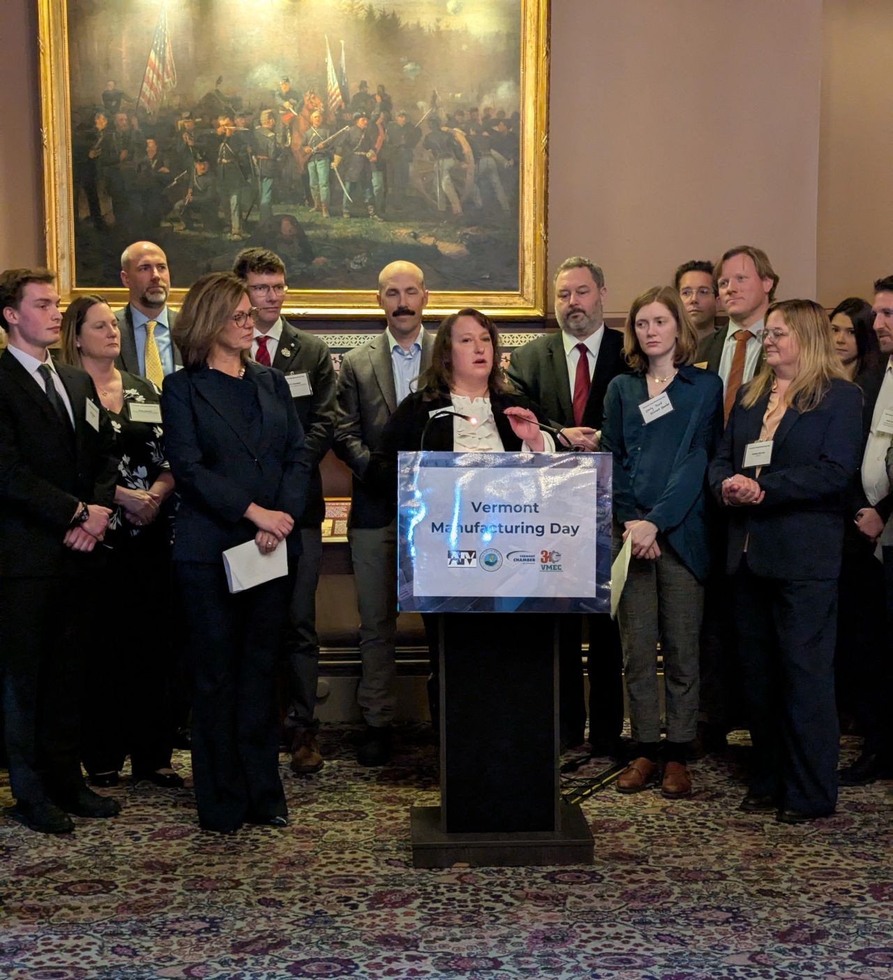 Vermont Manufacturing Day brings business and policy leaders together at the State House