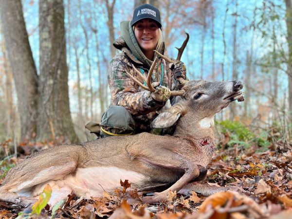 Vermont’s archery deer season starts Tuesday, October 1. VFWD photo by Brooke Naylor.