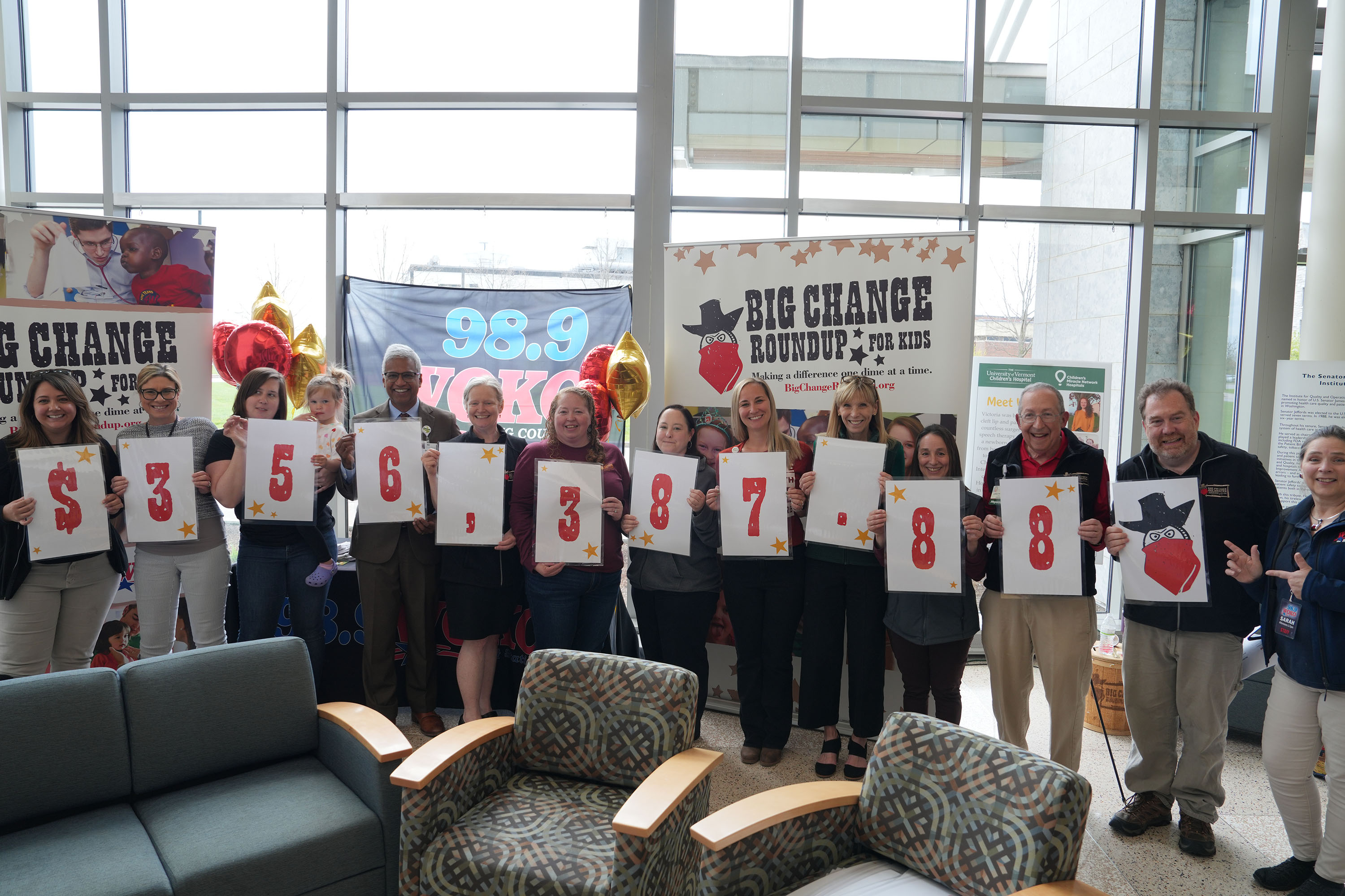 Big Change raises record $356,000 to support patient care at UVM Children’s Hospital