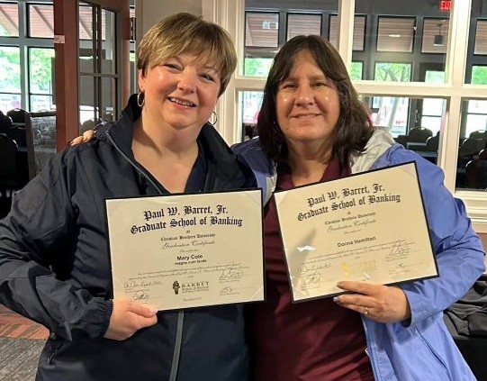 Mary Cote, left, and Donna Hamilton.