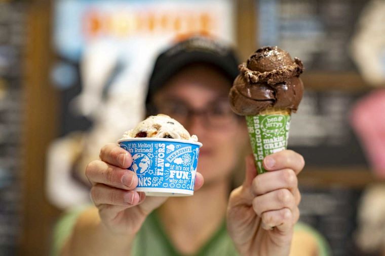 Ben & Jerry’s ice cream processing workers’ decision to unionize at the Waterbury, Vermont plant.