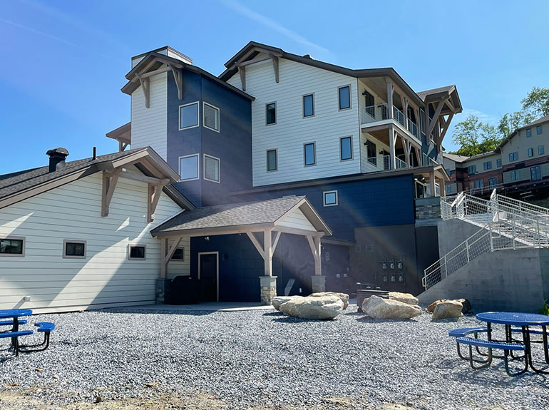 Photo: Bensonwood’s high performance building technologies at Okemo's SouthFace Village. Courtesy photo