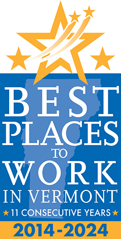 2014-2024 Best Places to Work in Vermont logo