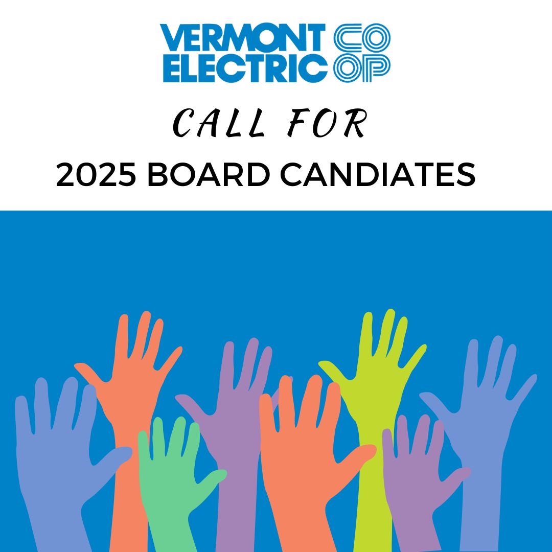 Vermont Electric Co-op seeks candidates for Board of Directors