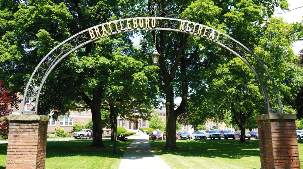 Brattleboro Retreat entrance