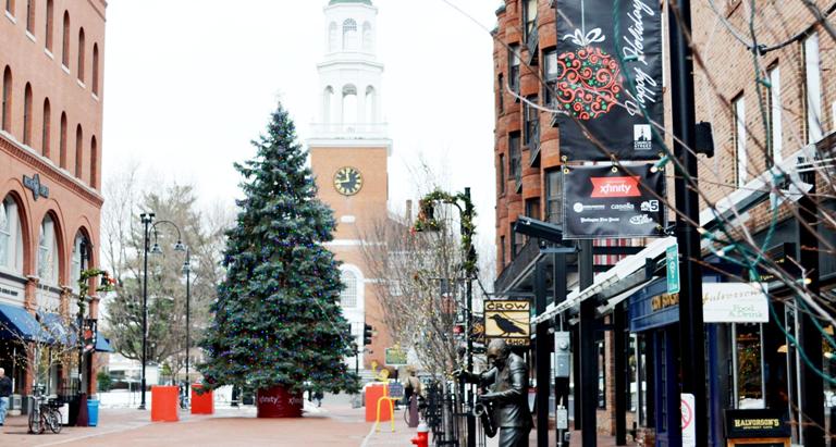Church Street Marketplace Christmas tree 2016