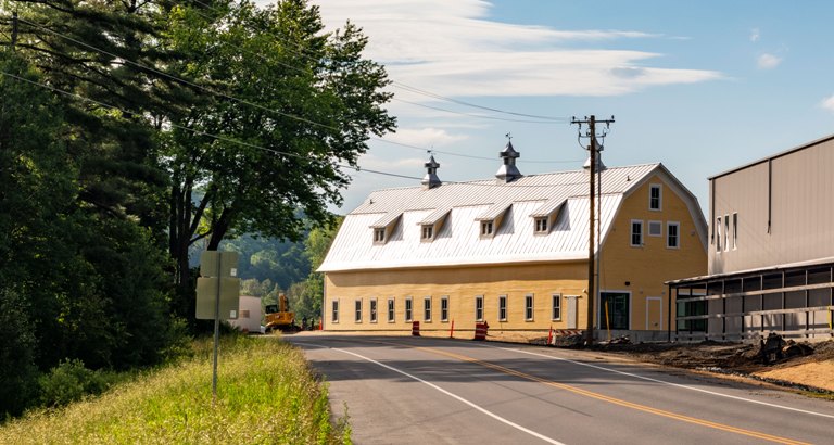 ribbon cutting at the Hardwick Yellow Barn are now set for this Friday, September 27,&nbsp;11:00am