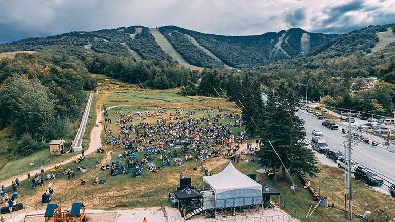 Photo: Summer concerts at Killington. Photo courtesy of Killington.