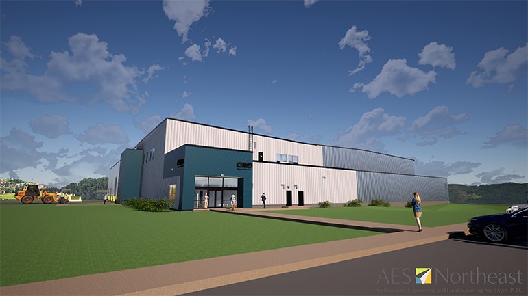 Photo: Rendering of the state-of-the-art Materials Recycling Facility (MRF) in Williston. Courtesy photo.