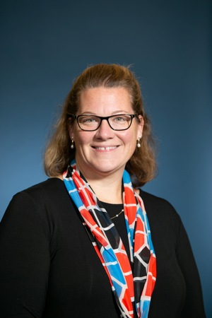  Caitlin Stover, PhD, RN as the new VTSU Dean of Nursing and Health Sciences.