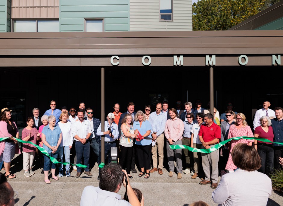 Cathedral Square celebrated the official grand opening of Reid Commons
