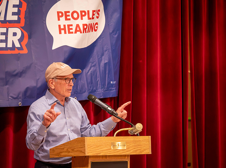 Welch, Balint, and State and Community Leaders Heard from Flood-Impacted Vermonters in Barre, Vermont