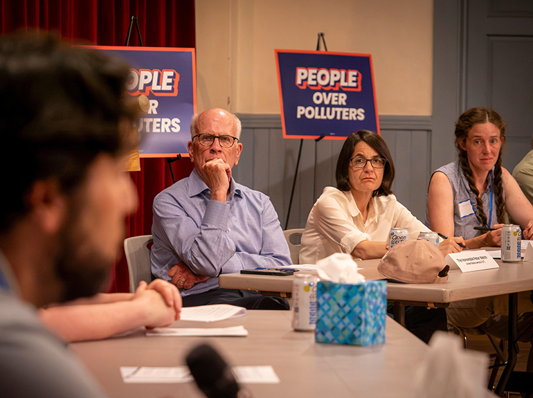 Welch, Balint, and State and Community Leaders Heard from Flood-Impacted Vermonters in Barre, Vermont