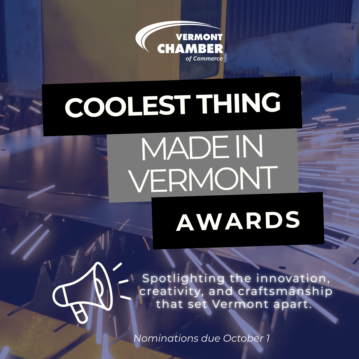 Vermont Chamber to launches inaugural Coolest Thing Made in Vermont Awards