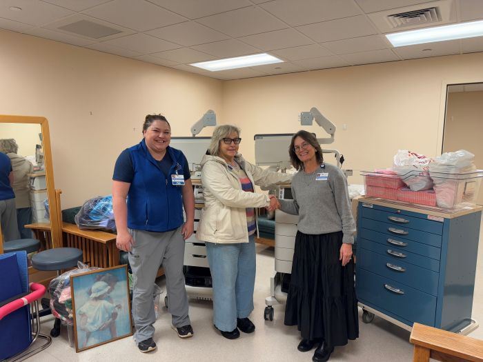 Copley donates equipment and supplies to support new Green Mountain Birth Center