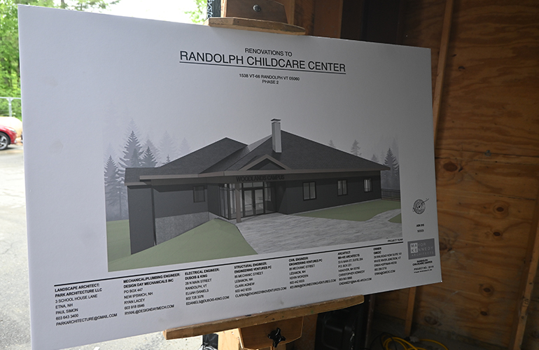 Photo: Plans for the new child care center. Courtesy photos.