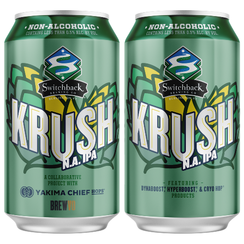 Switchback and Sustainable to showcase&nbsp;'Krush N.A. IPA' at Craft Brewers Conference