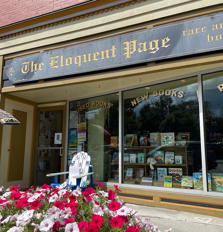 Photo: The Eloquent Page in St. Albans. Photo: Joy Choquette