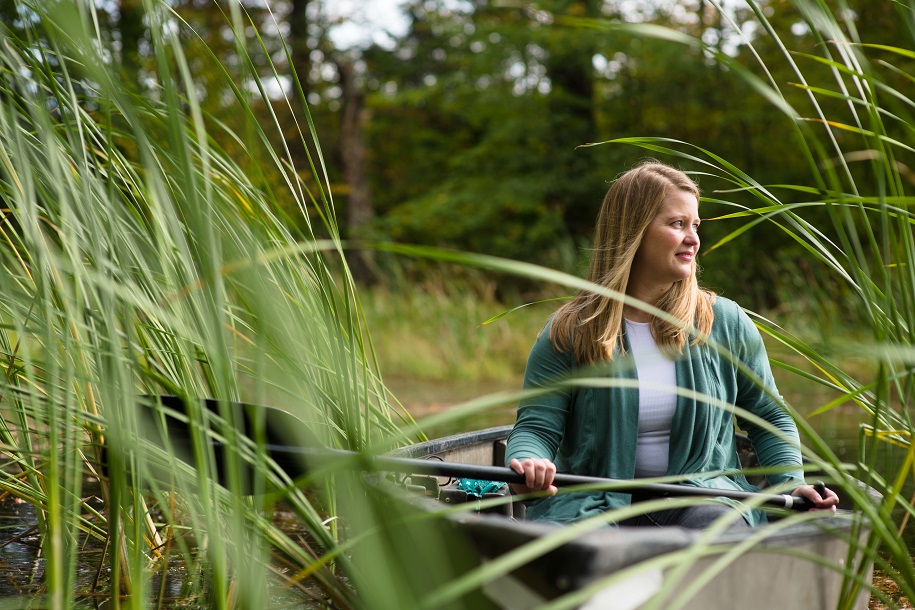 Gillian Galford, inaugural director of the UVM Climate Measurements Center of Excellence. UVM photo