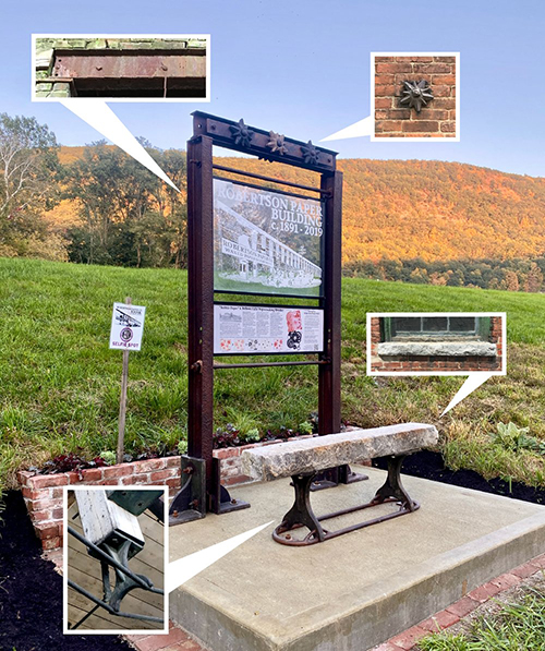 Photo: Harvested kiosk elements. Image Courtesy of Creative Catalyst Communications