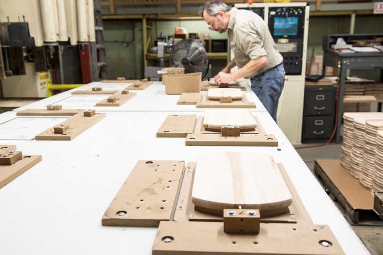 JK Adams Dorset manufacturing plant. Photo by Erica Houskeeper.