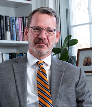 Middlebury College President Ian&nbsp;Baucom (Credit: Jeneene Chatowsky) 