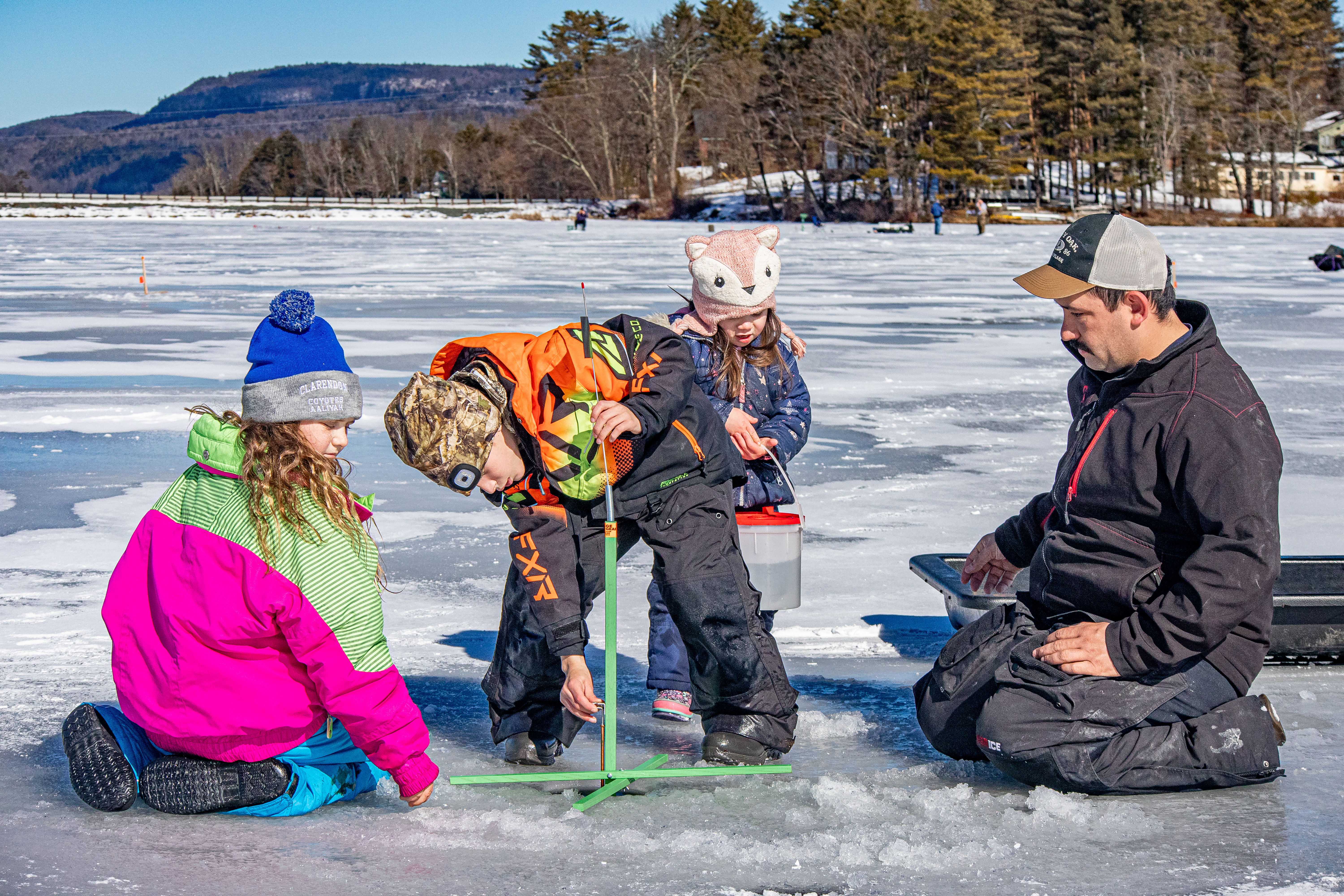 Vermont F&W: Ice Fishing Fun and Safety