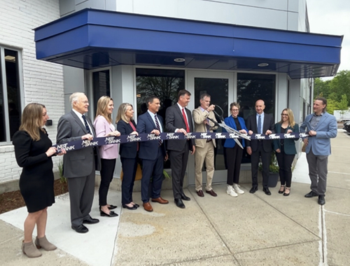 Photo: NBT Bank celebrated the opening of its new South Burlington retail office on May 22, 2025.