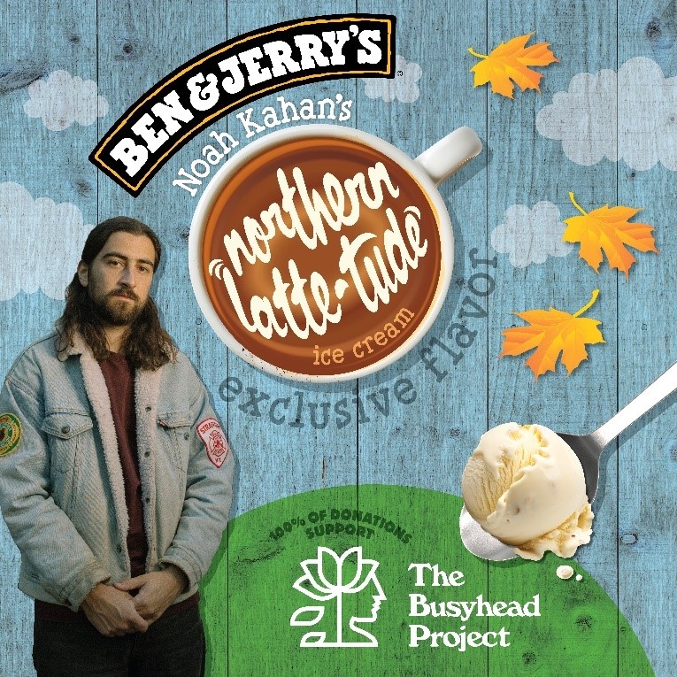 The limited-edition flavor was created specifically for the benefit concert with the goal to raise funds for Kahan’s mental health initiative, The Busyhead Project