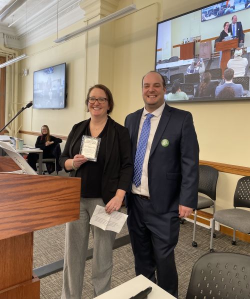 Kate Cappleman Sinz named NAMI Vermont Mental Health Advocate of the Year