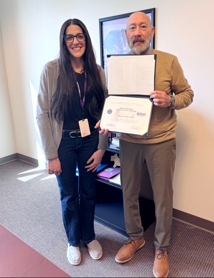 Vermont Federal Credit Union leaders receive ESGR Patriot Award