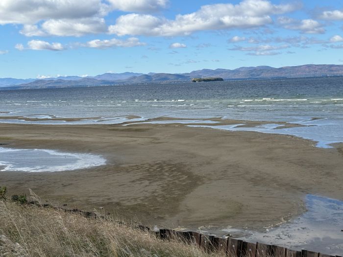 Lake Champlain, Burlington South End. VermontBiz photo.