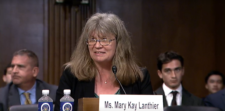 The Senate Judiciary Committee today advanced the nomination of Mary Kay Lanthier, of Orwell, Vermont, to be the next District Court judge for the District of Vermont.