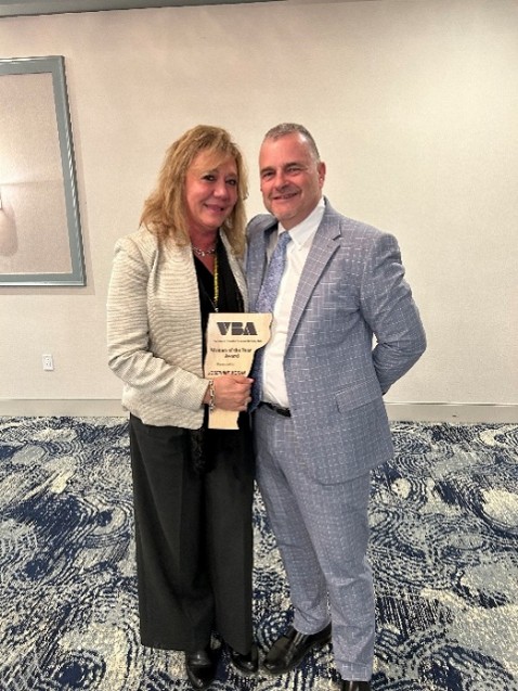 Ledyard Bank’s Josephine Moran receives VBA Woman of the Year award