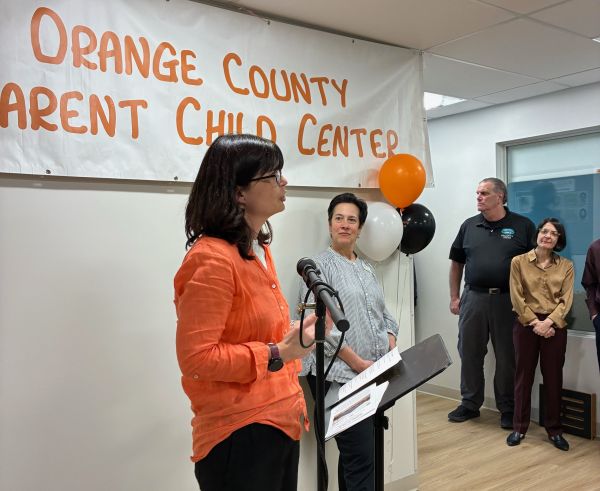 Lindsey Trombley, Executive Director of Orange County Parent Child Center