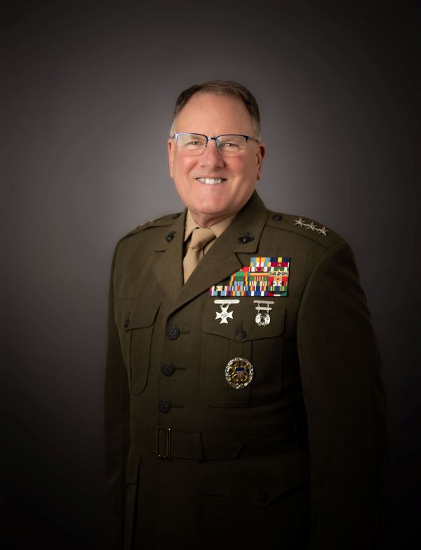 Lieutenant General John Broadmeadow ’83, USMC (Retired), as Norwich University’s 25th president.