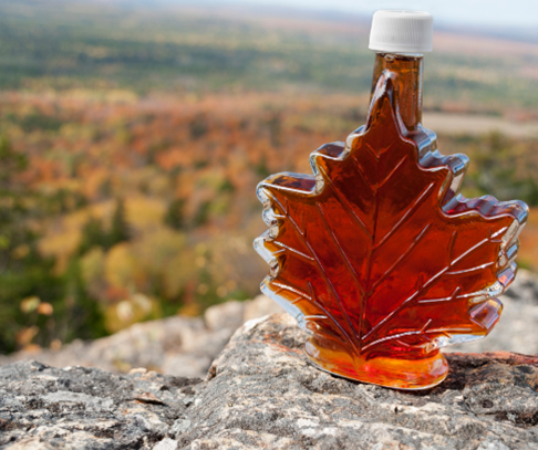 Maple Leaf Bottle. Vermont Agency of Agriculture