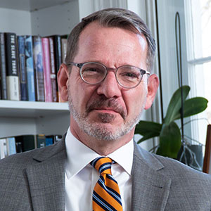 Photo: Middlebury President Ian Baucom. Photo by Jeneene Chatowsky | The Middlebury Campus
