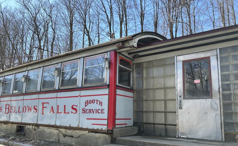Miss Bellows Falls Diner, March 2024. VermontBiz photo.
