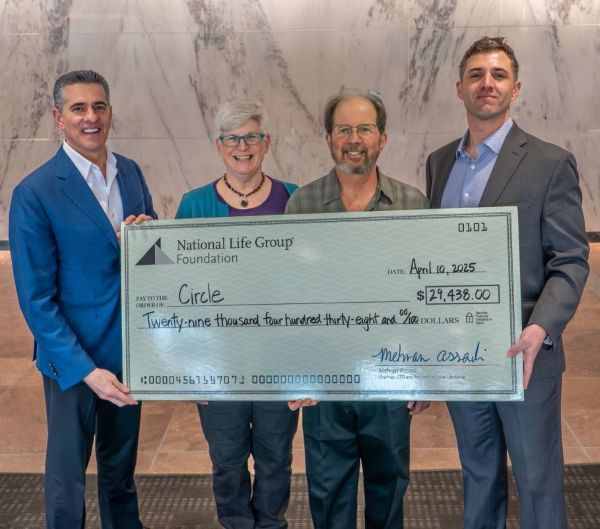 National Life raises over $29k for Wash. Co. domestic and sexual violence resource, Circle