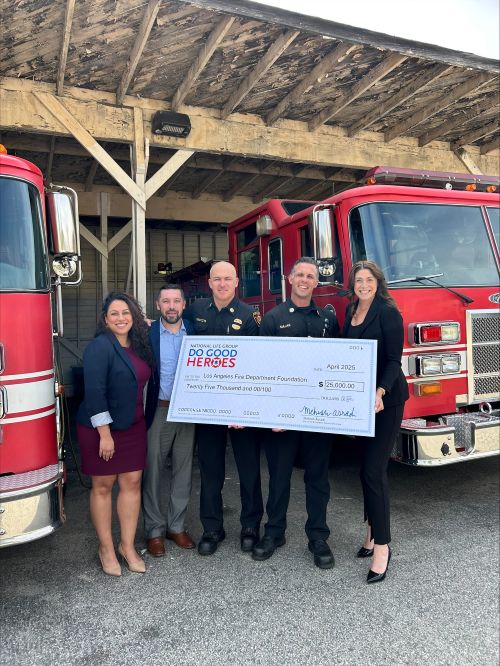 National Life Group donates $50,000 for LA wildfire recovery and firefighter PPE